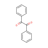 Benzil (CAS: 134-81-6) - Chemical Structure and Molecular Formula 