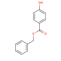 Benzyl 4-hydroxybenzoate (CAS: 94-18-8) - Chemical Structure and Molecular Formula 