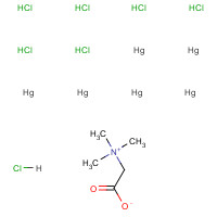 Betaine hydrochloride (CAS: 590-46-5) - Chemical Structure and Molecular Formula 