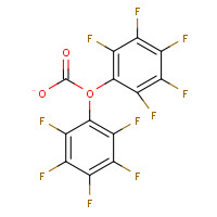 BIS(PENTAFLUOROPHENYL)CARBONATE (CAS: 59483-84-0) - Chemical Structure and Molecular Formula 
