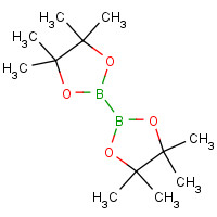 Bis(pinacolato)diboron (CAS: 73183-34-3) - Chemical Structure and Molecular Formula 