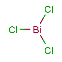 Bismuth trichloride (CAS: 7787-60-2) - Chemical Structure and Molecular Formula 