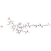 Bleomycin sulfate (CAS: 9041-93-4) - Chemical Structure and Molecular Formula 