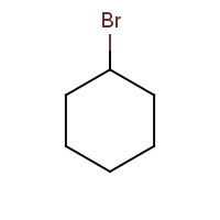 Cyclohexyl bromide (CAS: 108-85-0) - Chemical Structure and Molecular Formula 
