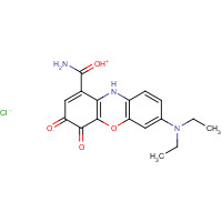 CELESTINE BLUE (CAS: 1562-90-9) - Chemical Structure and Molecular Formula 