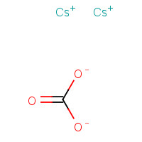 Cesium carbonate (CAS: 534-17-8) - Chemical Structure and Molecular Formula 