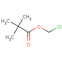 Chloromethyl pivalate (CAS: 18997-19-8) - Chemical Structure and Molecular Formula 
