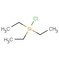 Chlorotriethylsilane (CAS: 994-30-9) - Chemical Structure and Molecular Formula 