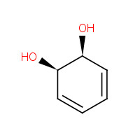 CIS-1,2-DIHYDROCATECHOL (CAS: 17793-95-2) - Chemical Structure and Molecular Formula 