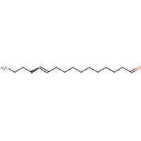 CIS-11-HEXADECENAL (CAS: 53939-28-9) - Chemical Structure and Molecular Formula 