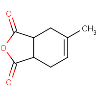 1,2,3,6-Tetrahydro-4-methylphthalic anhydride (CAS: 3425-89-6) - Chemical Structure and Molecular Formula 