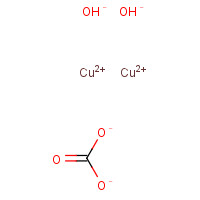 Cupric carbonate basic (CAS: 12069-69-1) - Chemical Structure and Molecular Formula 