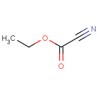 Ethyl cyanoformate (CAS: 623-49-4) - Chemical Structure and Molecular Formula 