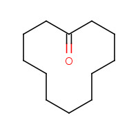 CYCLODODECANONE (CAS: 830-13-7) - Chemical Structure and Molecular Formula 
