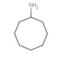 Cyclooctylamine (CAS: 5452-37-9) - Chemical Structure and Molecular Formula 