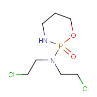 Cyclophosphamide chemical structure Cyclophosphamide (CAS: 50-18-0) - Chemical Structure and Molecular Formula