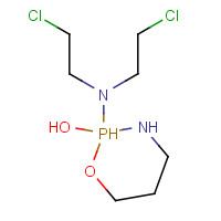 Cyclophosphamide monohydrate (CAS: 6055-19-2) - Chemical Structure and Molecular Formula 