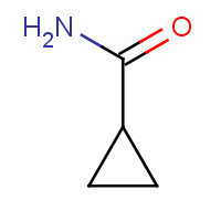CYCLOPROPANECARBOXAMIDE (CAS: 6228-73-5) - Chemical Structure and Molecular Formula 
