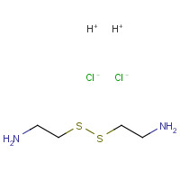 Cystamine dihydrochloride (CAS: 56-17-7) - Chemical Structure and Molecular Formula 