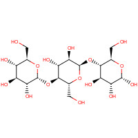 MALTOTRIOSE (CAS: 1109-28-0) - Chemical Structure and Molecular Formula 