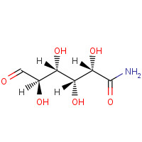 D-GLUCURONAMIDE (CAS: 3789-97-7) - Chemical Structure and Molecular Formula 