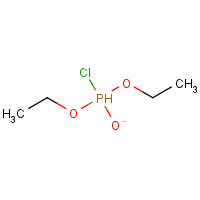 DIETHYL CHLOROPHOSPHITE (CAS: 589-57-1) - Chemical Structure and Molecular Formula 