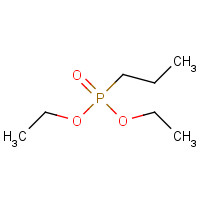 DIETHYL 1-PROPANEPHOSPHONATE (CAS: 18812-51-6) - Chemical Structure and Molecular Formula 