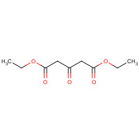 Diethyl 1,3-acetonedicarboxylate (CAS: 105-50-0) - Chemical Structure and Molecular Formula 