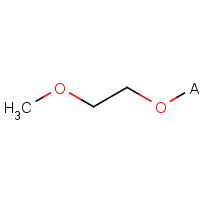 2-Methoxyethyl ether (CAS: 111-96-6) - Chemical Structure and Molecular Formula 