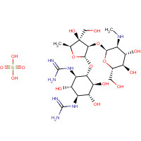 Dihydrostreptomycin sulfate (CAS: 5490-27-7) - Chemical Structure and Molecular Formula 