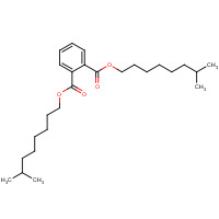 Diisononyl phthalate (CAS: 28553-12-0) - Chemical Structure and Molecular Formula 