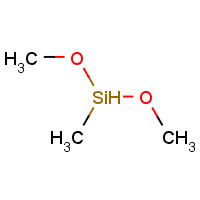 Methyldimethoxysilane (CAS: 16881-77-9) - Chemical Structure and Molecular Formula 