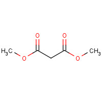 Dimethyl malonate (CAS: 108-59-8) - Chemical Structure and Molecular Formula 