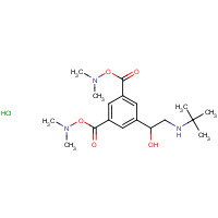 Bambuterol hydrochloride (CAS: 81732-46-9) - Chemical Structure and Molecular Formula 