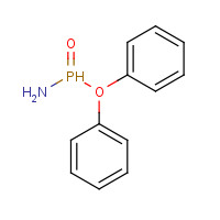 DIPHENYL PHOSPHORAMIDATE (CAS: 2015-56-7) - Chemical Structure and Molecular Formula 