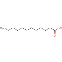 Lauric acid (CAS: 143-07-7) - Chemical Structure and Molecular Formula 