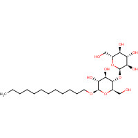 n-Dodecyl-beta-D-maltoside (CAS: 69227-93-6) - Chemical Structure and Molecular Formula 