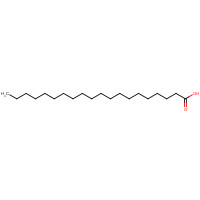 Eicosanoic acid (CAS: 506-30-9) - Chemical Structure and Molecular Formula 