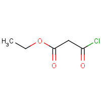 Ethyl malonyl chloride (CAS: 36239-09-5) - Chemical Structure and Molecular Formula 