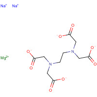 EDTA magnesium disodium (CAS: 14402-88-1) - Chemical Structure and Molecular Formula 