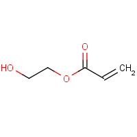 2-Hydroxyethyl acrylate (CAS: 818-61-1) - Chemical Structure and Molecular Formula 