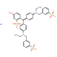 Food green 3 (CAS: 2353-45-9) - Chemical Structure and Molecular Formula 
