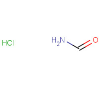 FORMAMIDINE HYDROCHLORIDE (CAS: 6313-33-3) - Chemical Structure and Molecular Formula 