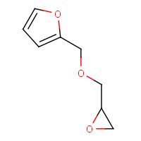 Furfuryl glycidyl ether (CAS: 5380-87-0) - Chemical Structure and Molecular Formula 