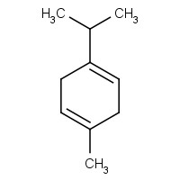 GAMMA-TERPINENE (CAS: 99-85-4) - Chemical Structure and Molecular Formula 