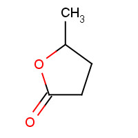 gamma-Valerolactone (CAS: 108-29-2) - Chemical Structure and Molecular Formula 