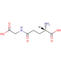 H-GAMMA-GLU-GLY-OH (CAS: 1948-29-4) - Chemical Structure and Molecular Formula 