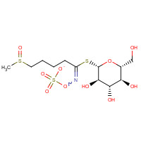 GLUCORAPHANIN (CAS: 21414-41-5) - Chemical Structure and Molecular Formula 