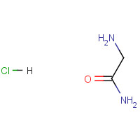 Glycinamide hydrochloride (CAS: 1668-10-6) - Chemical Structure and Molecular Formula 