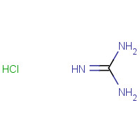 Guanidine hydrochloride (CAS: 50-01-1) - Chemical Structure and Molecular Formula 